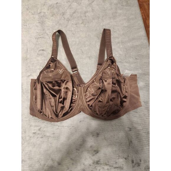 Elomi Cate Side Support Underwire Bra size 42G Pecan EL4030 - Picture 1 of 3